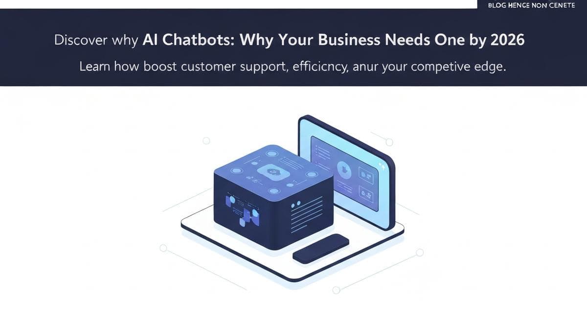 AI Chatbots: Why Your Business Needs One by 2026