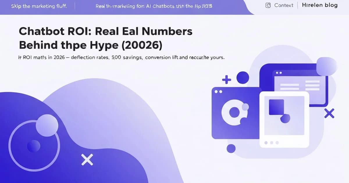 Chatbot ROI: Real Numbers Behind the Hype (2026)